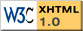 Valid XHTML 1.0