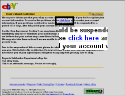 Gefälschte Ebay Mail